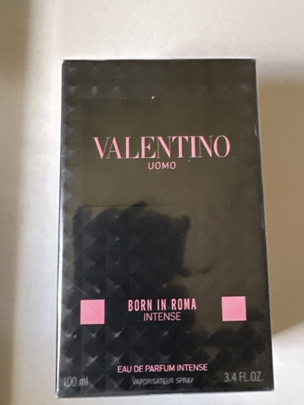 Valentino Uomo Born In Roma INTENSE    for Men 3.4 oz. New